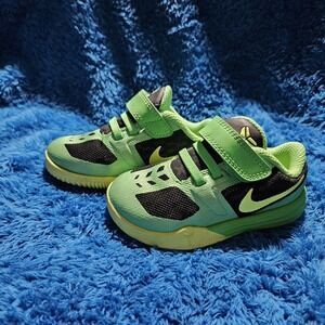 Nike Kobe Bryant Grinch Green Mamba Mentality Baby Shoes 705389-001 Size 6C